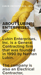 Mobile Screenshot of lubentinc.com